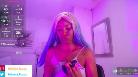 Snapshot of mikeyla_russo_ chatting on 01.02.25 Mikeyla  online show from 01.02.25
