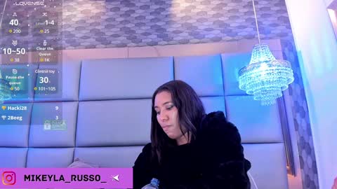 Snapshot of mikeyla_russo_ chatting on 01.30.25 Mikeyla  online show from 01.30.25