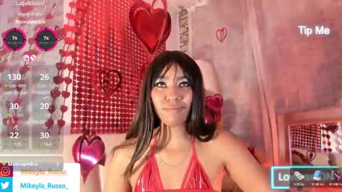 Snapshot of mikeyla_russo_ chatting on 02.14.25 Mikeyla  online show from 02.14.25