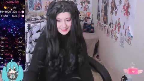 Snapshot of miku_bunny chatting on 02.23.25 Miku online show from 02.23.25