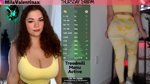 Snapshot of milavalentinax chatting on 12.04.25 Mila Valentina online show from 12.04.25