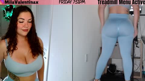 Snapshot of milavalentinax chatting on 12.20.25 Mila Valentina online show from 12.20.25