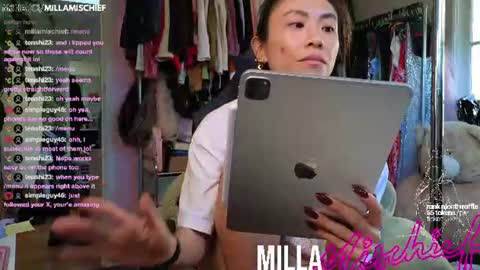 Milla Mischief online show from 06.11.26