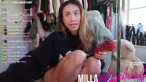 Milla Mischief online show from 06.13.26