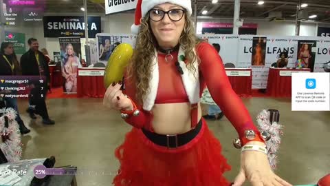 Snapshot of mischiefmuse chatting on 12.07.24 Mischief Muse online show from 12.07.24