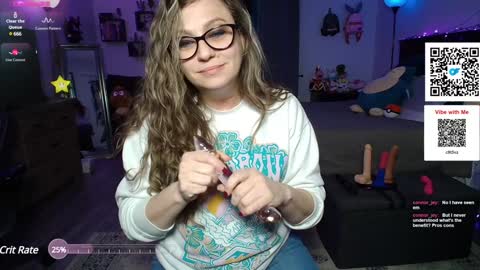 Snapshot of mischiefmuse chatting on 01.16.25 Mischief Muse online show from 01.16.25