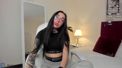 Snapshot of misscamilaf chatting on 01.29.25 Camila Flores online show from 01.29.25