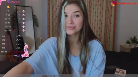 Snapshot of monikavenom chatting on 02.19.25 Monika online show from 02.19.25