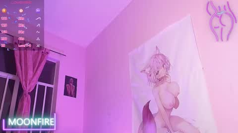 Snapshot of moonfiredance chatting on 03.01.25 Nicky online show from 03.01.25