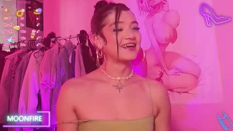 Snapshot of moonfiredance chatting on 10.20.25 Nicky online show from 10.20.25