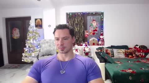 Snapshot of muscleaj69 chatting on 12.22.25 AJ online show from 12.22.25