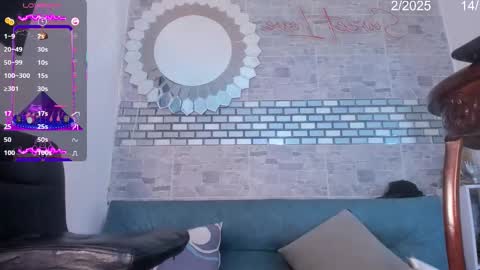 Snapshot of mystiquets chatting on 12.14.25 online show from 12.14.25