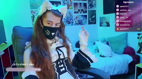 Snapshot of neko_nyaaa chatting on 02.07.26 Neko online show from 02.07.26