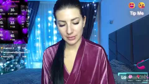 Snapshot of nessystar chatting on 01.04.25 Nessy online show from 01.04.25