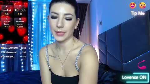 Snapshot of nessystar chatting on 02.14.25 Nessy online show from 02.14.25