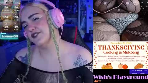 Wishs Playground online show from 11.18.25