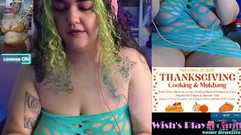 Wishs Playground online show from 11.21.25