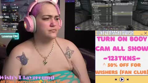 Wishs Playground online show from 04.23.26