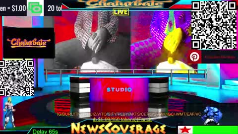 Snapshot of newscoverage chatting on 12.14.24 The News online show from 12.14.24