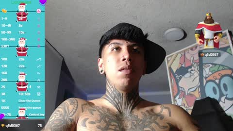 Snapshot of nickhot0609 chatting on 12.22.24 Nickhot0609 online show from 12.22.24