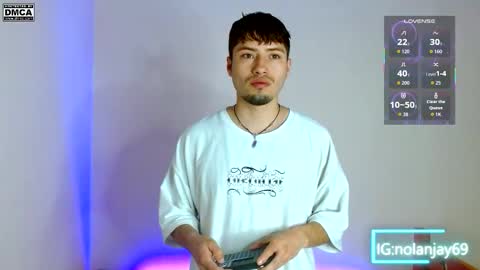 Snapshot of nolanjay chatting on 10.18.25 NolanJay69 online show from 10.18.25