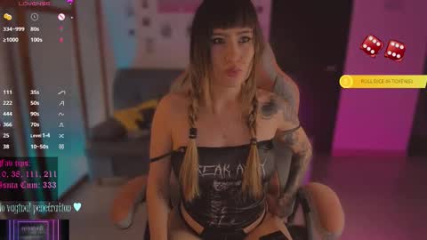 Snapshot of nymphofsin_zip chatting on 03.27.26 NEXT STREAM 300126 GTM 5 400 PM online show from 03.27.26