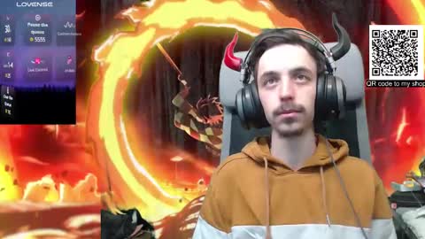 Snapshot of oni_hoshi chatting on 02.20.25 Oni hoshi online show from 02.20.25