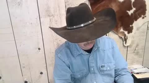 Snapshot of openmindedcowboy chatting on 03.07.25 kinkynerd online show from 03.07.25