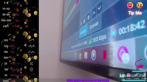 Paris Of Angel online show from 11.20.25