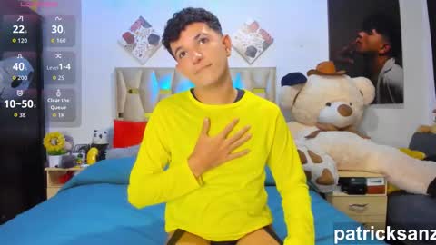 Snapshot of patrick_sanzzz chatting on 11.15.25 Patrick online show from 11.15.25