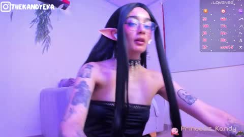 Snapshot of princess_kandy_ chatting on 09.14.25 evaaa new account Beth online show from 09.14.25