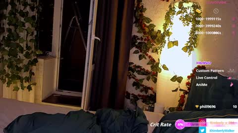 Snapshot of queenafina chatting on 11.15.25 Kim online show from 11.15.25