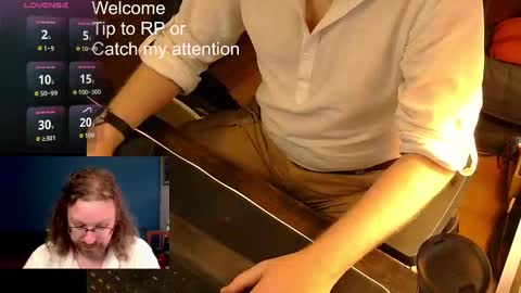 Snapshot of rathie chatting on 10.06.25 rathie online show from 10.06.25