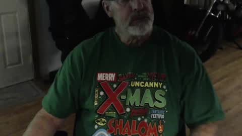 Snapshot of rickstiffener chatting on 12.25.24 Rick online show from 12.25.24