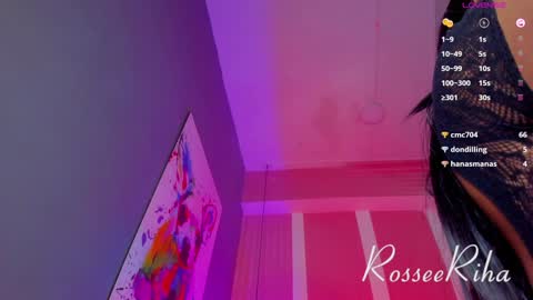 Snapshot of rihanna_rose chatting on 12.22.24 Riha  online show from 12.22.24