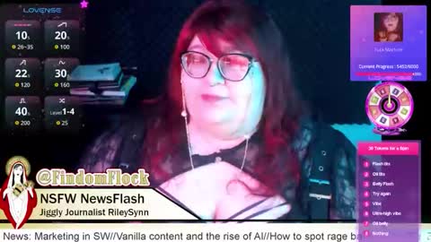 Snapshot of rileysynn chatting on 03.21.26 RileySynn online show from 03.21.26