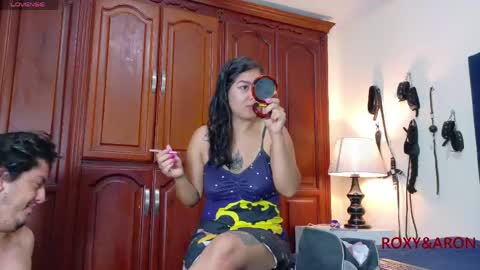 Snapshot of roxyandaron2 chatting on 05.15.26 RoxyAron online show from 05.15.26