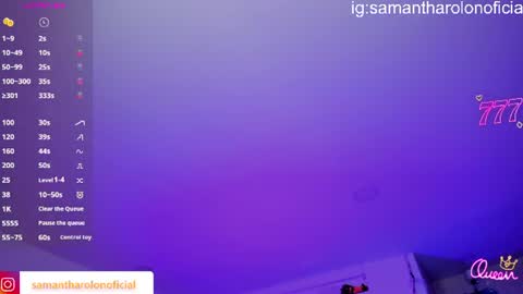 Samatha online show from 06.20.26