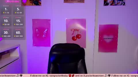 Snapshot of sampuckettbaby chatting on 07.21.26 sampuckettbaby online show from 07.21.26