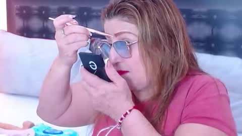 Snapshot of sandra_20_ chatting on 10.19.25 SANDRA online show from 10.19.25