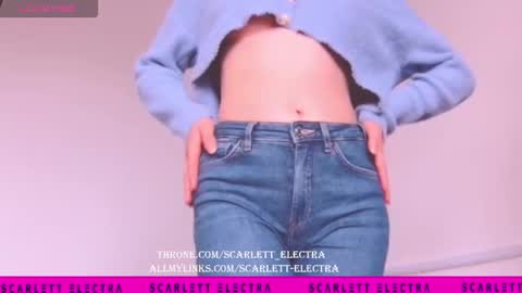 SCARLETT ELECTRA  -  online show from 01.10.26