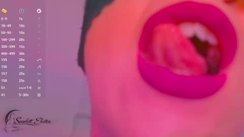 SCARLETT ELECTRA  -  online show from 07.02.26