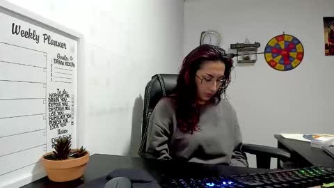 Snapshot of scarlett_sen chatting on 12.12.24 Mistress Scarlett online show from 12.12.24