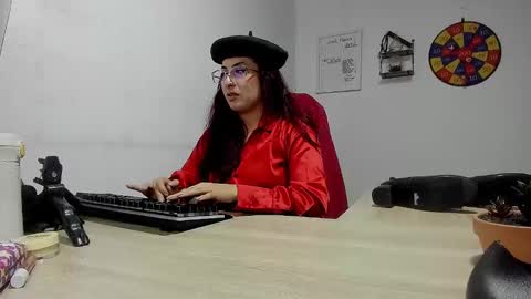 Snapshot of scarlett_sen chatting on 01.22.25 Mistress Scarlett online show from 01.22.25