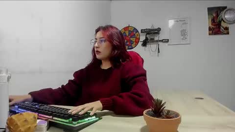 Snapshot of scarlett_sen chatting on 03.06.25 Mistress Scarlett online show from 03.06.25