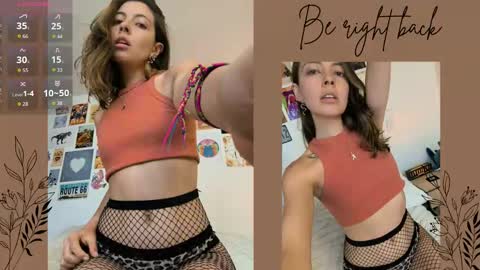 Aria Independent model online show from 02.14.26