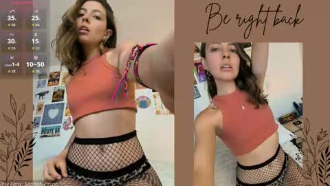 Aria Independent model online show from 03.25.26