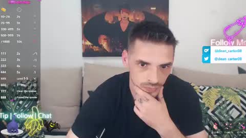 Snapshot of secret_sir chatting on 07.18.26 Dean Carter online show from 07.18.26