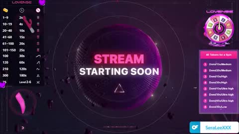 SeraLeeXXX online show from 01.05.26