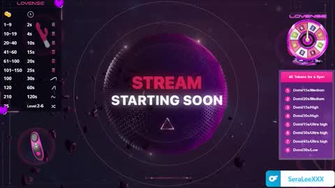 SeraLeeXXX online show from 02.10.26